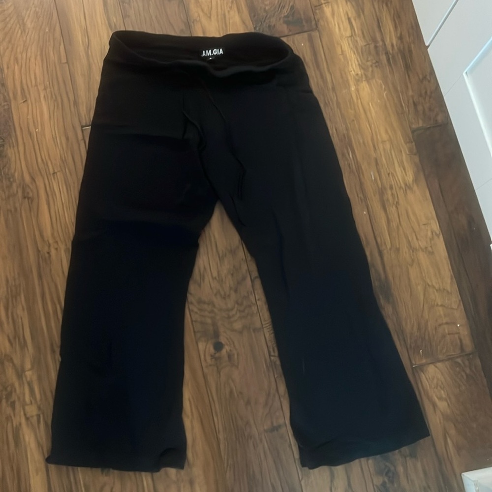 I.AM.GIA large cropped viscose/nylon pants